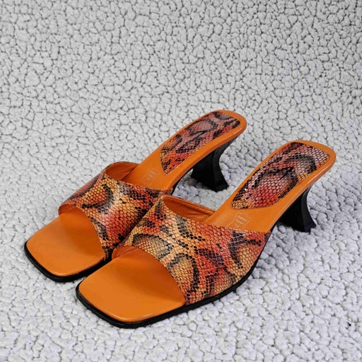 Mules en cuir