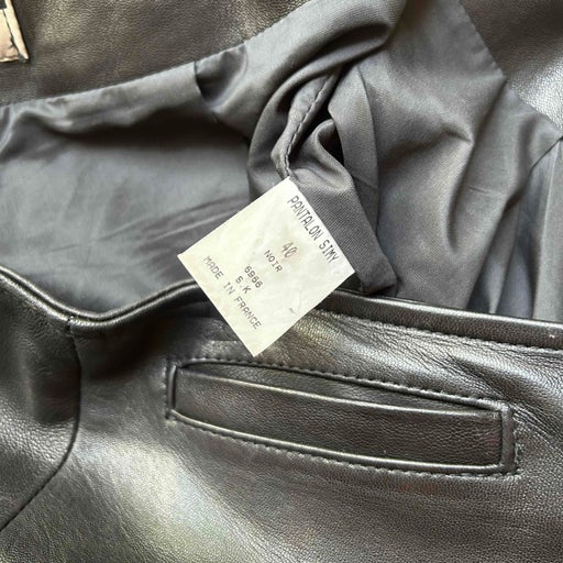 Leather trousers
