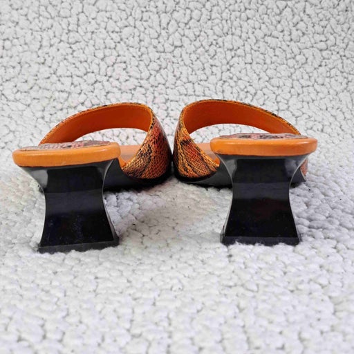 Mules en cuir
