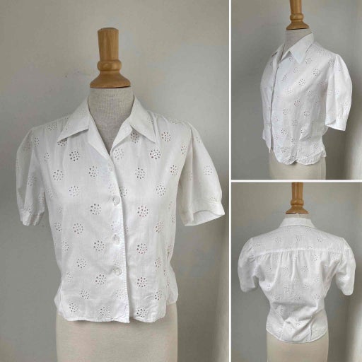 Blouse autrichienne en coton