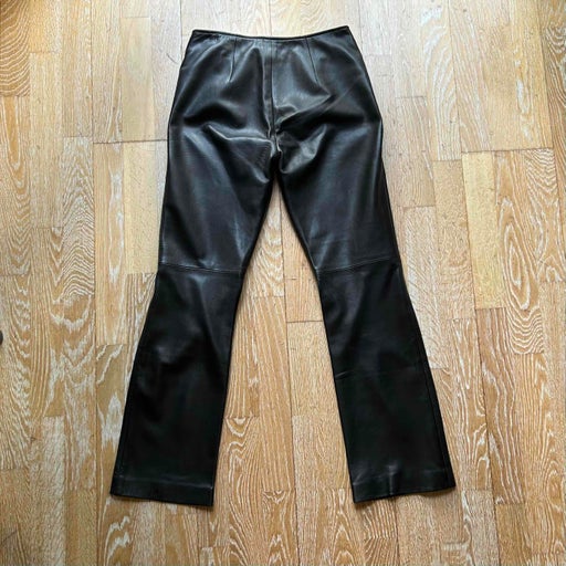 Leather trousers