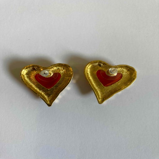 Boucles d’oreilles en métal doré
