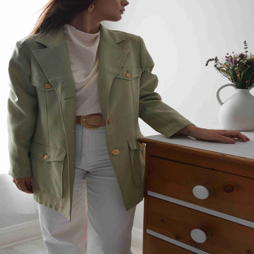 pastel blazer
