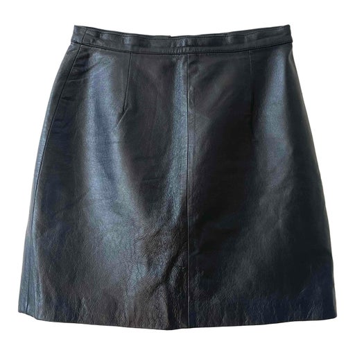 Leather skirt