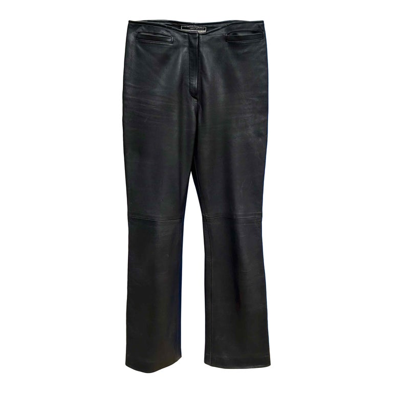 Leather trousers