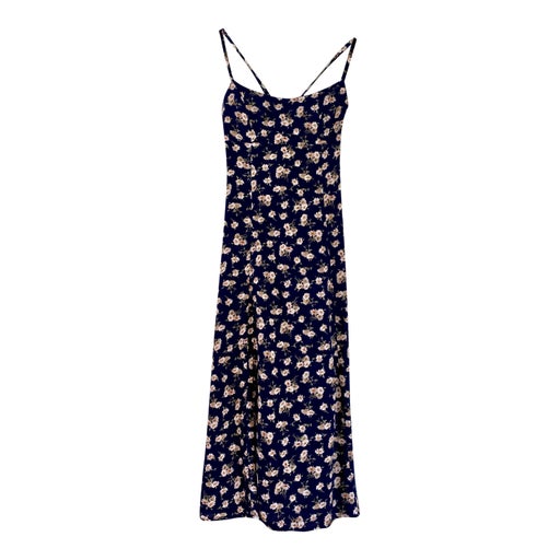 Robe dos nu à fleurs