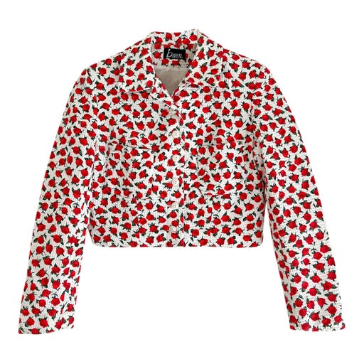 Veste à fleurs