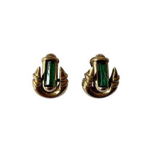 Boucles d’oreilles en métal doré