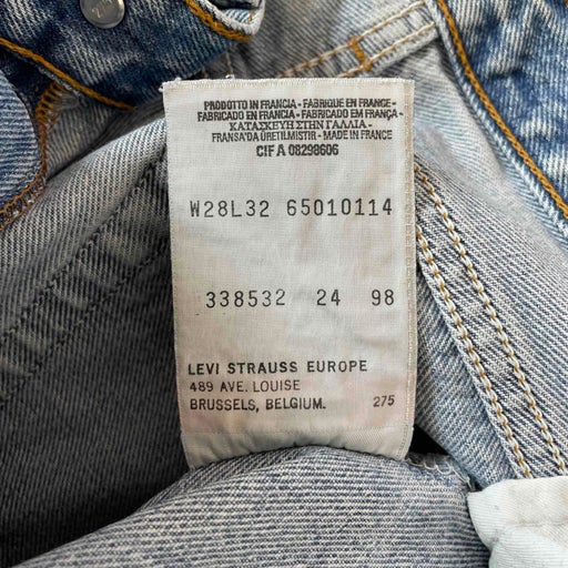 Levi's 501 W28L32 jeans