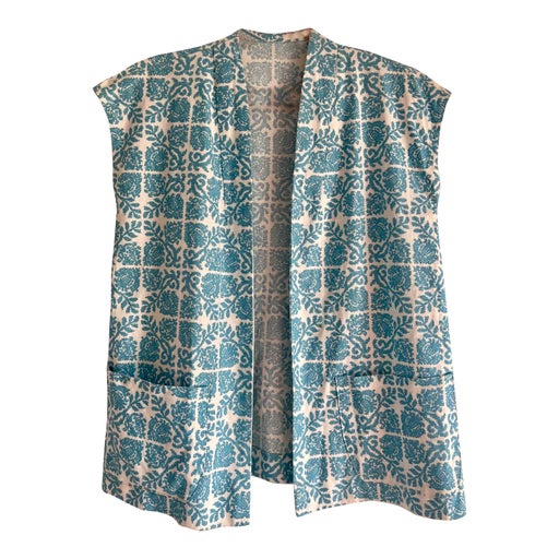 Gilet sans manches en coton