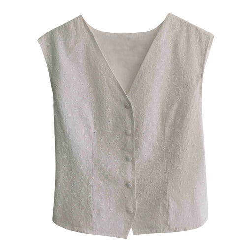 Gilet sans manches en coton