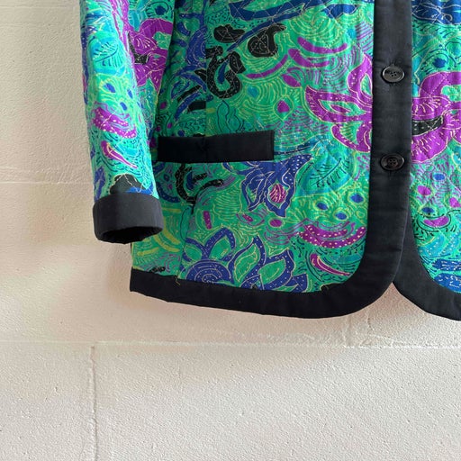 Veste longue paisley
