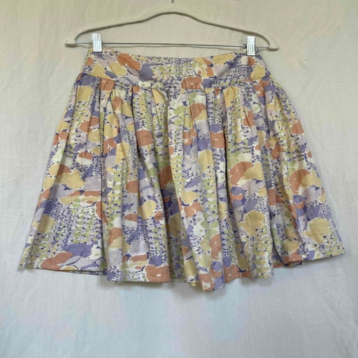 Short cotton skirt