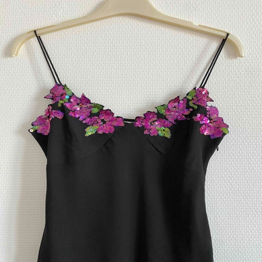 Flower and sequin dress