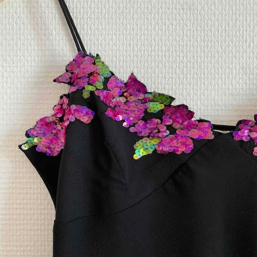 Flower and sequin dress