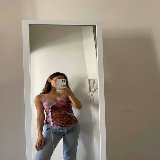 Mesh tank top