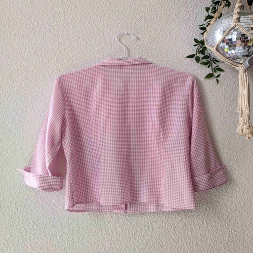 Gingham blouse
