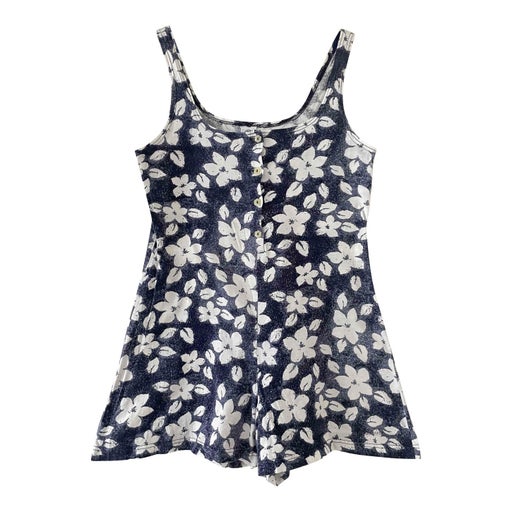 Combi-short en coton