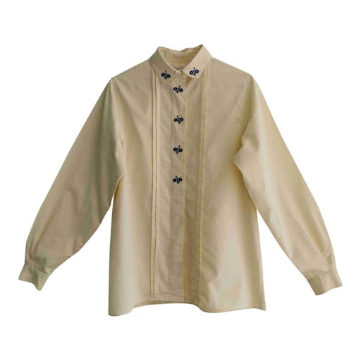 Chemise brodée en coton