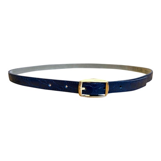 Ceinture fine en cuir