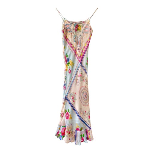 Robe midi patchwork