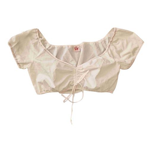 Austrian cotton crop top