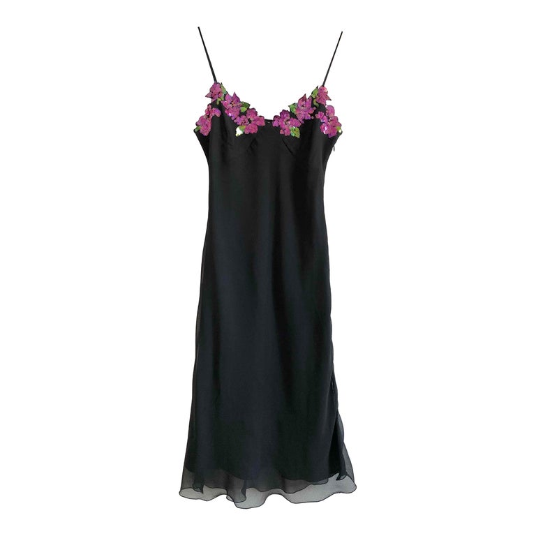 Flower and sequin dress