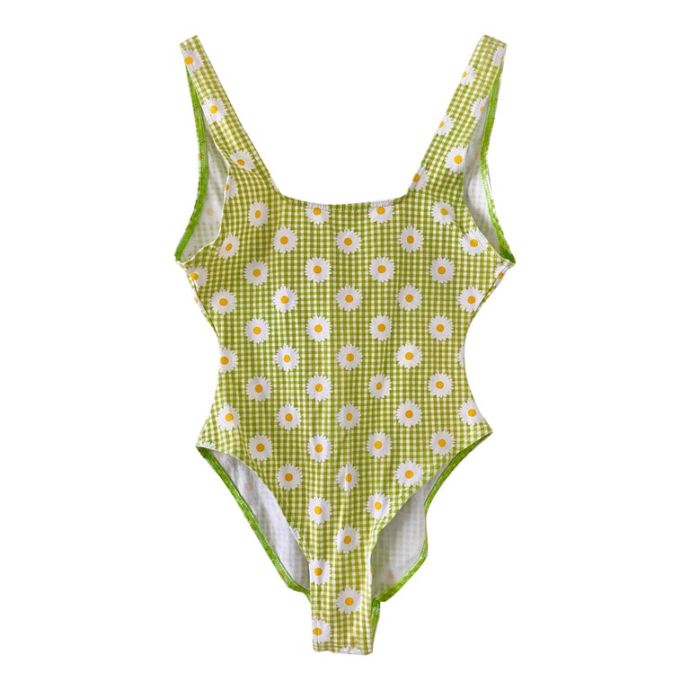 Body vichy et fleurs