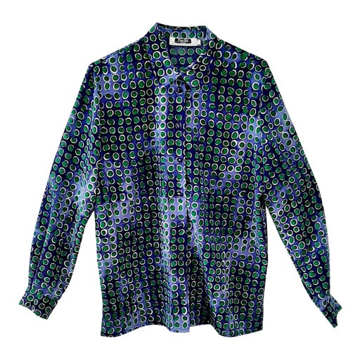 Chemise à pois