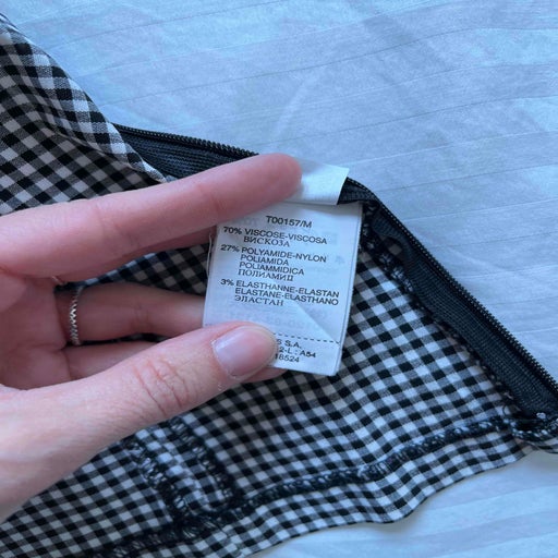 Gingham top