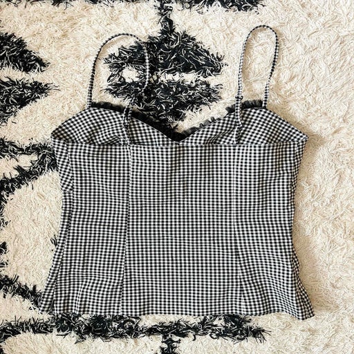 Gingham top
