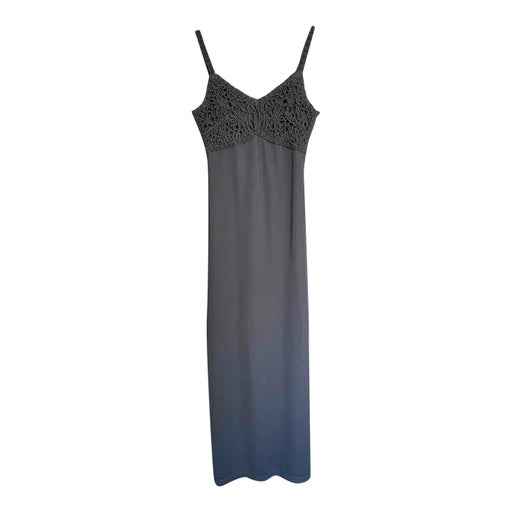 Robe longue noire