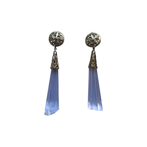 Boucle d'oreilles en plexiglass