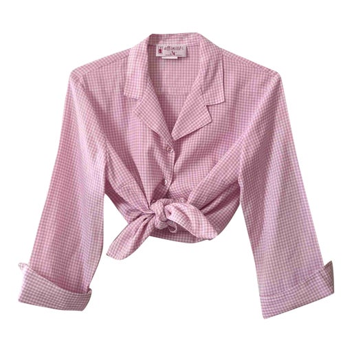 Gingham blouse