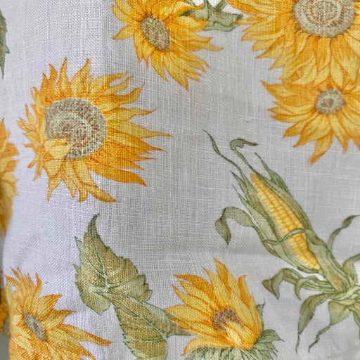 Austrian blouse in linen and white viscose