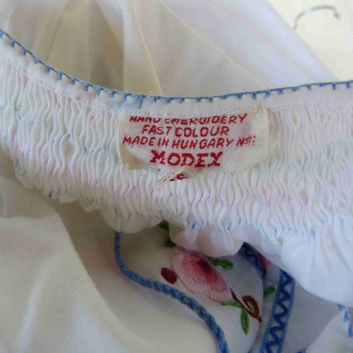 Hungarian cotton blouse