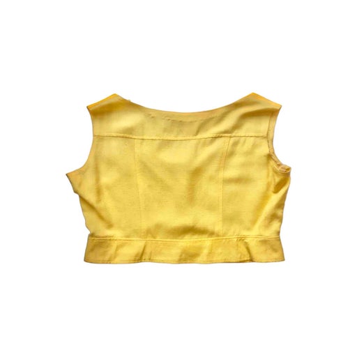 Linen and cotton top
