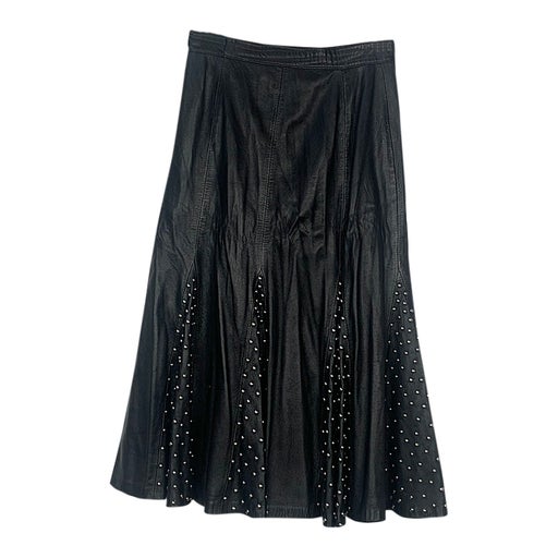 Jupe en cuir