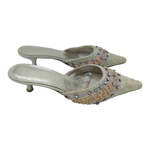 Mules en cuir