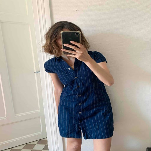 denim dress