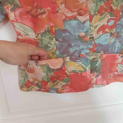 Floral blouse