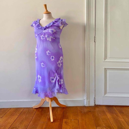 Floral midi dress