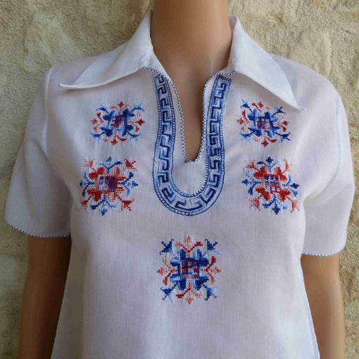 Embroidered blouse