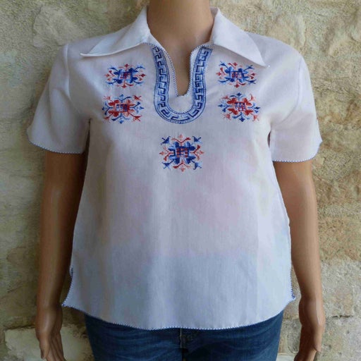 Embroidered blouse