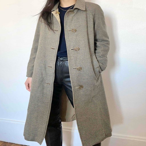 Burberry reversible trench coat