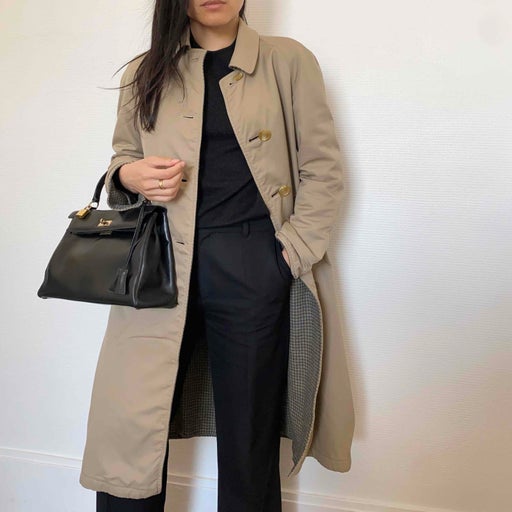 Burberry reversible trench coat