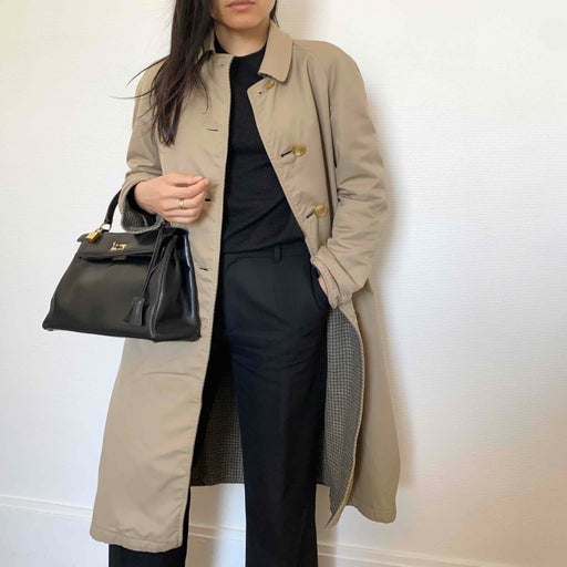 Burberry reversible trench coat