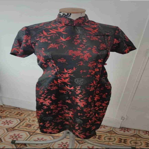 Asian silk dress