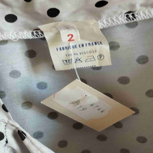 Polka Dot Buttoned Dress