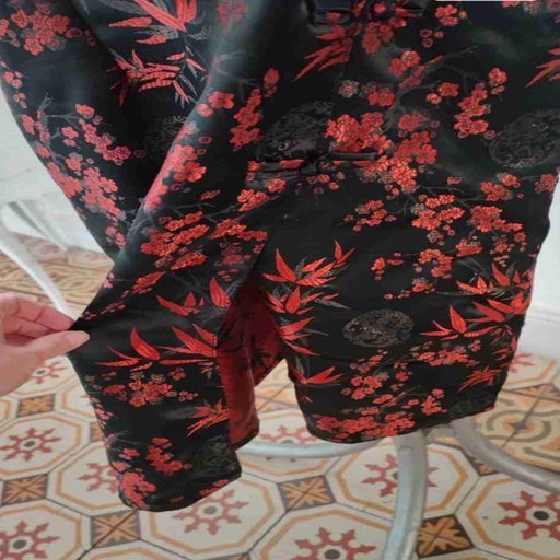 Asian silk dress
